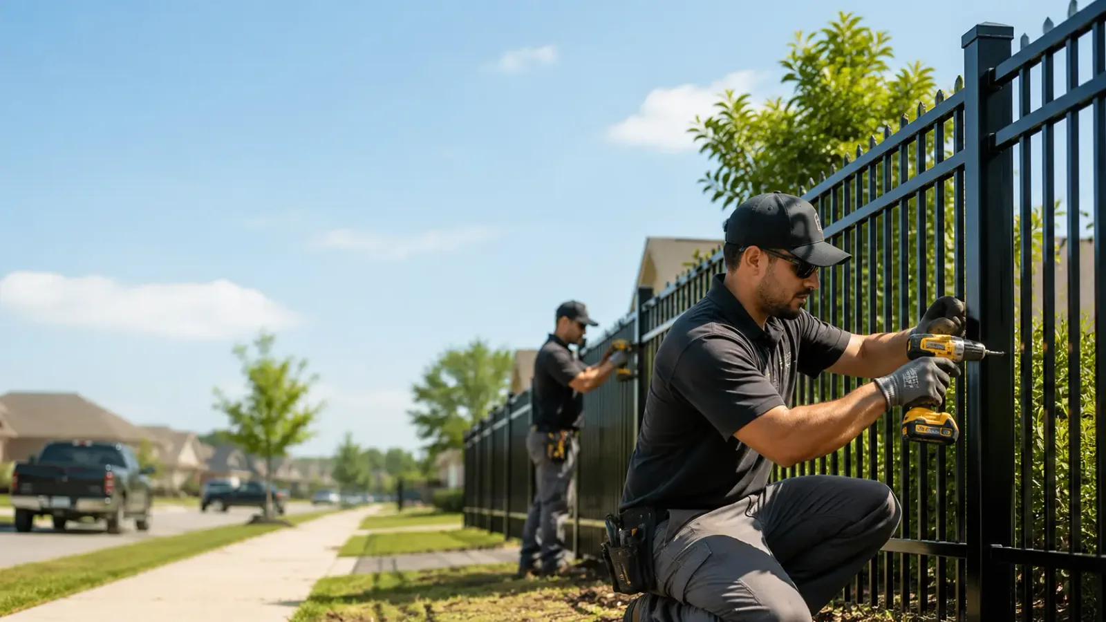 Metal Fence Installation in Box Springs, GA